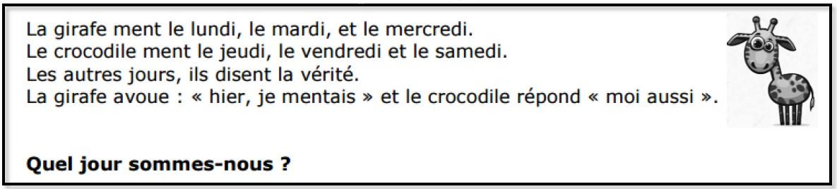 Enigme les 2 menteurs